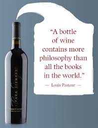 A Bottle Of Wine Contains More Philosophy Than All The Books In The World Louis Pasteur Wine Quotes Wine Bottle Wine