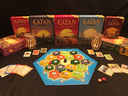When a player plays a knight, they place it face up in front of them and leave it there. Catan Cookie Board Game