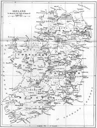 History Of Ireland Irish History Irish Family History Map