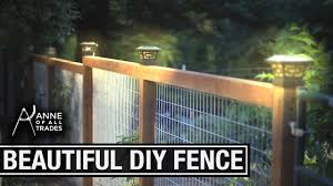 Cedar split rail fences offer a rustic boarder fence. Easy Beautiful Diy Fence Youtube