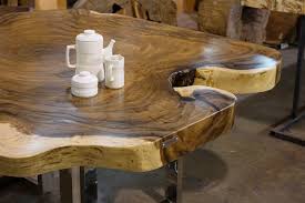 Pin On Table Unique En Bois D Acacia