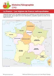 Clgrogercastendet disciplines littéraires fonds de cartes. La France Les Regions De France Metropolitaine