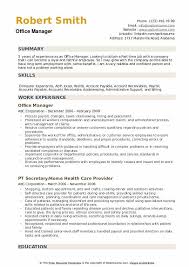 You can view and download the office assistant resume template here, and see an alternate office assistant resume sample here. Office Manager Resume Samples Qwikresume