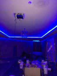 Two 16.4ft strips of lights. Led Tape In Soffet Millions And Millions Of Colors Led Ledlighting Colors Cateringhall Bronx Led Lighting Bedroom Led Room Lighting Led Strip Lighting