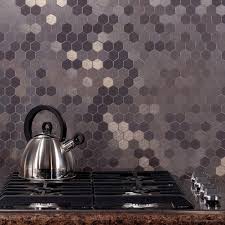 Sample tiles are a must when you're trying to make the final decision about your backsplash tiles. Awesome Backsplash Tiles In A Stainless Steel Color Great For The Kitchen Http Www Menards Com Ma Kitchen Splashback Metal Tile Decorative Tile Backsplash