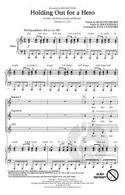 Graveworm — i need a hero. Holding Out For A Hero Von Bonnie Tyler Frauenchor Noten