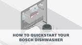 Default factory settings have the dishwasher stay powered on after a cycle ends. How To Reset A Bosch Dishwasher Dishwasher Buttons Stuck On Long Washing Cycle Youtube