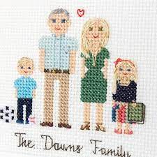 Quarantine christmas patterns limited time! Instagram Da Custom Patterns For Portraits If You Want To Stitch Some Family Cross Stitch People Family Portraits Everything Cross Stitch Cross Stitch Family