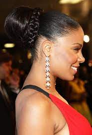 There are so many simple updo ideas you can try for a speedy diy approach to prom hair. African American Prom Hairstyles Hairstyles Weekly African American Updo Hairstyles Hair Styles African Braids Hairstyles