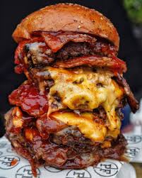 Jake S Food Bible On Instagram Tbt To This Badass Quad Stack From Thepattyfreaks Who Reckons They Could Take Thi Weird Food Food Goals Food