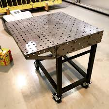 Built A Fabwing Certiflat Weldingtable Home Decor Furniture Welding Table