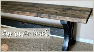 Seriously, the double chair bench turned out okay in the end, but it was touch and go for awhile. One Tool Only 30 Farmhouse Bench Diy Youtube