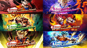 Dragon ball legends 3 year anniversary. Six New Free Gokus For Dragon Ball Legends 3rd Anniversary Youtube