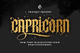 We have 36 free calligraphy, tattoo fonts to offer for direct downloading · 1001 fonts is your favorite site for free fonts since 2001 New Capricorn 1999 Foreign Font Bundles New Fonts Cool Fonts Lettering