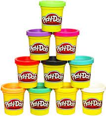 Amazon.com: Play-Doh Modeling Compound 10-Pack Case Of Colors, Non-Toxic,  Assorted, 2 Oz. Cans, Ages 2 And Up, Multicolor (Amazon Exclusive) : Toys &  Games