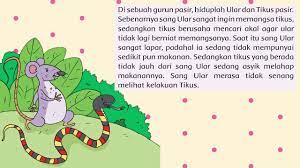 Check spelling or type a new query. Tematik Kelas 2 Tema 7 Dongeng Kecerdikan Menumbuhkan Kebersamaan Ular Dan Tikus Youtube