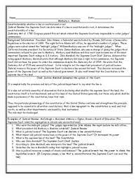 Ideas have consequences, in the night garden the lost blanket, and many other ebooks. Marbury V Madison Judicial Review Reading Worksheet With Answer Key