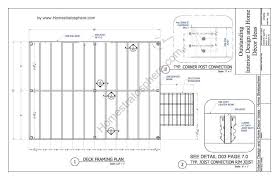 It has cantilevered nooks on both sides that provide space for seating and barbecue storage. Free 12 X 16 Deck Plan Blueprint With Pdf Document Download Deck Layout Building A Deck Wood Deck Plans