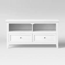 44 Carson Tv Stand Threshold Target White Furniture Living Room Living Room Tv Stand Furniture