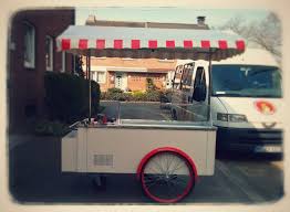 Eiswagen Kurz Vor Der Fertigstellung Nach Der Restauration Ice Cream Cart Shortly Before Completion After Restoration Eisfahrrad Ice Cream Cart Eiswagen