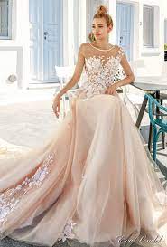 Eva Lendel 2017 Wedding Dresses Santorini Bridal Campaign Wedding Inspirasi Pastel Wedding Dresses Pink Wedding Dresses Wedding Dresses 2017