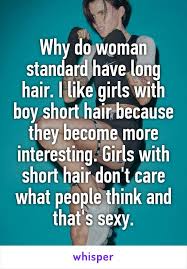 You want to look like your hair is that long on purpose…not because you can't find a pair of scissors. Pin On Short Hairstyles