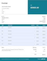 Here is another colorful resume for your quick needs. Google Docs Invoice Template Best Free And Simple Templates In Google Formats