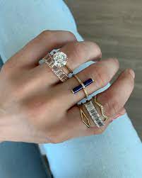 Zig Zag Pave Band Vs Diamond