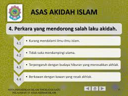 Ini adalah senarai perkara yang boleh merosakkan kredibiliti anda secara total 100%. Ppt Akidah Powerpoint Presentation Free Download Id 6585522