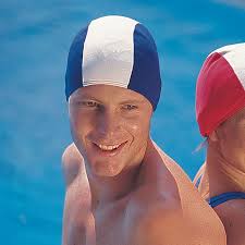 POLYESTER authentic SWIMMING CAP