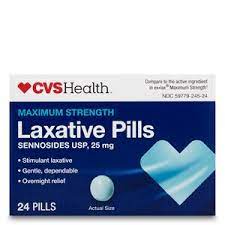 Cvs Health Maximum Strength Laxative Pills Sennosides Usp 25mg Cvs Pharmacy