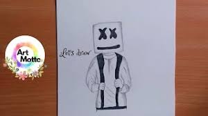 Notice how the lines slope so that the entire square tilts to the right. How To Draw Marshmello Herunterladen