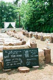 100 Fab Country Rustic Wedding Ideas With Tree Stump Country Wedding Ceremony Wedding Ceremony Seating Rustic Outdoor Wedding
