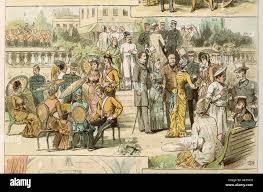 British officials india hi-res stock photography and images - Alamy