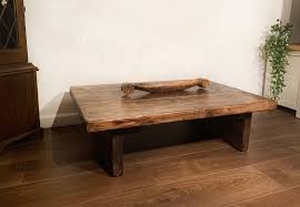 Solid wood dining tables, live edge, slab, natural edge and epoxy resin river tables. Rustic Handmade Solid Wood Coffee Table Made To Order