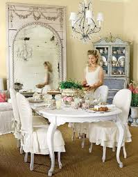 Dining Room Chair Covers Round Back Shabby Chic Dining Room Shabby Chic Room Slipcovers For Chairs