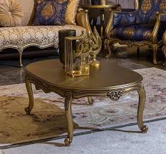 Formerly a simple wooden pallet, the designer has cut it, smoothed it, and painted it to allow the rich deep wood color with all of. Casa Padrino Luxury Baroque Coffee Table Gold 129 X 81 X H 45 Cm Oval Solid Wood Living Room Table Baroque Style Furniture