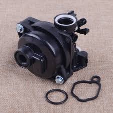 To do a carburetor adjustment on a briggs and stratton lawn tractor engine, one might look in to their user manual. Carburetor For Briggs Stratton 593261 4 Cycle Lawn Mower Repair Engine Ok Eur 17 94 Picclick De