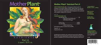 Motherplant A 2 Part Plant Nutrients For Mother Or Stock