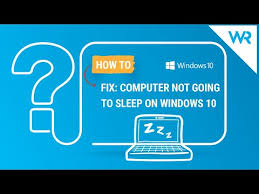 To do it, go to system preferences and select energy saver. Fix Computer Not Going To Sleep On Windows 10