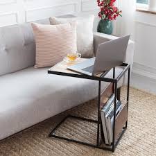 Exposez votre plus beau vase ou cadre photo dans votre salon avec les bouts de canapé design au styles épurés. Avignon Table D Appoint En C Avec Porte Revues Bout De Canape Salon En Fer Forge Bois De Manguier Et Cuir Veritable L50xh55xp3 Achat Vente Bout De Canape Avignon Table