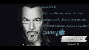 Souviens Toi Florent Pagny Paroles Hd Florent Pagny Garder Le Sourire Chanson Amour