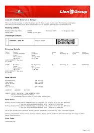 Edit Tiket Lion Air