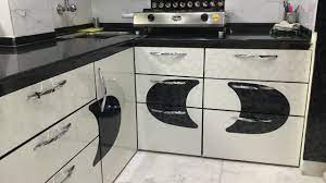 Planning on owning a white kitchen? Black White Modular Kitchen Design Ideas Kolkata Ashiana Interiors Youtube