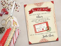 Cute Kids Will Love This Free Printable Naughty Or Nice List You Can Fill Out From Santa Ho Ho H Santa S Nice List Free Printable Certificates Christmas Diy