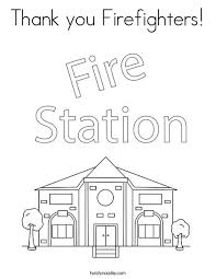 Thank You Firefighters Coloring Page Twisty Noodle Coloring Pages Owl Coloring Pages Easy Coloring Pages
