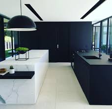 Black And White Interior Design Kitchen Pin By Nick Li On Kitchens White Kitchen Design Kitchen Marble Luxury Kitchens