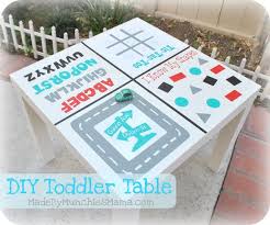 The 36th Avenue Diy Toddler Game Table Toddler Table Diy Toddler Table Activities For Toddlers
