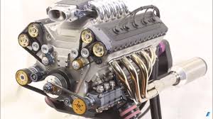 amazing miniature v10 engine gushes