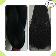 The main reason behind this is the chemical utilized to coat synthetic hair. Amazon Com Xpressions Synthetic Braiding Hair Xpressions Boxbraids Crochet Braids And Tree Braids 1 Set Of 4 Packs More Colors 1 1b 2 4 27 30 33 Health Personal Care